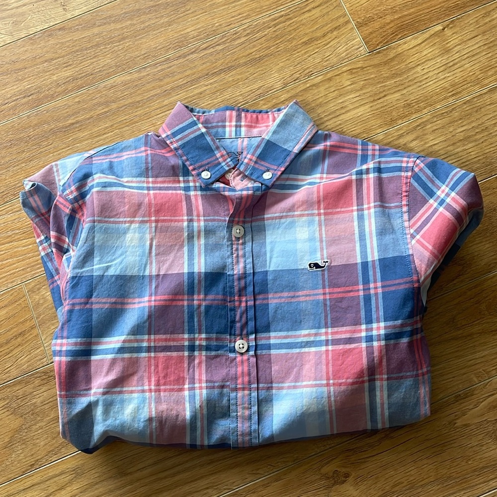 Boys vineyard vines button up